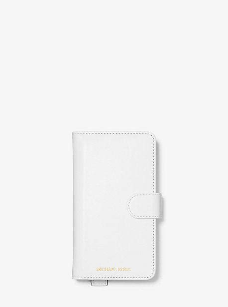 michael kors i phone xr wallet cases|Embellished Leather Hand.